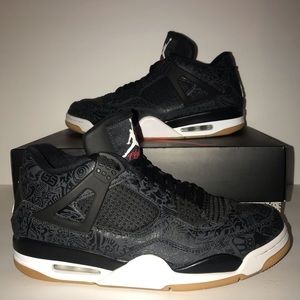 Jordan 4 Black Laser